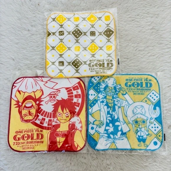 One Piece set of 3  Sealed Handkerchief/Hand Towels size 8.5” - Picture 6 of 11